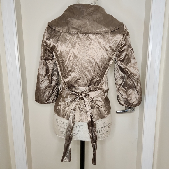 BCBG shiny crop Spring jacket - Picture 4 of 12